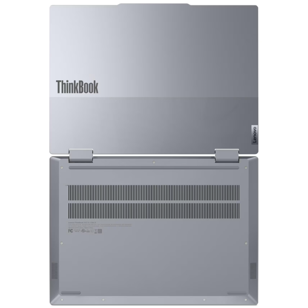 Pc Portable Lenovo ThinkBook 14 2-in-1 G5 IAU / Ultra 7 255U / 16 Go DDR5 / 512 Go SSD / Windows 11 Pro