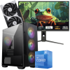 Setup Gamer Special Pc de Bureau Gaming / i5-12400F / RTX 5050 8G / 16 Go Avec Écran Gaming Redragon HANMON 24.5" Full HD IPS / 240 Hz