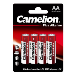 4 PILE CAMELION LR6 ALKALINE AA
