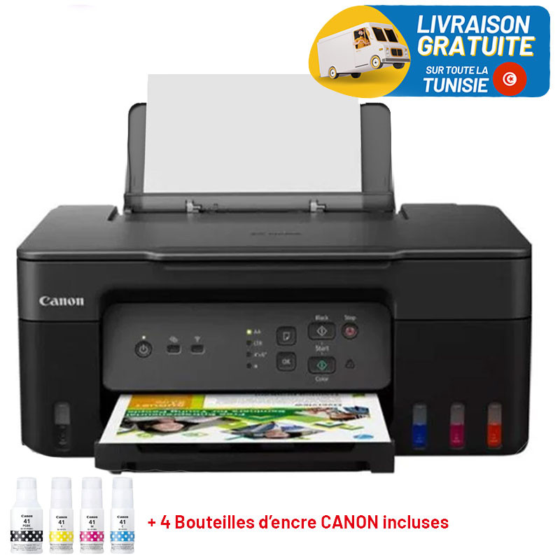 Imprimante Multifonction réservoir intégré CANON PIXMA G3430 Couleur Wifi 3en1