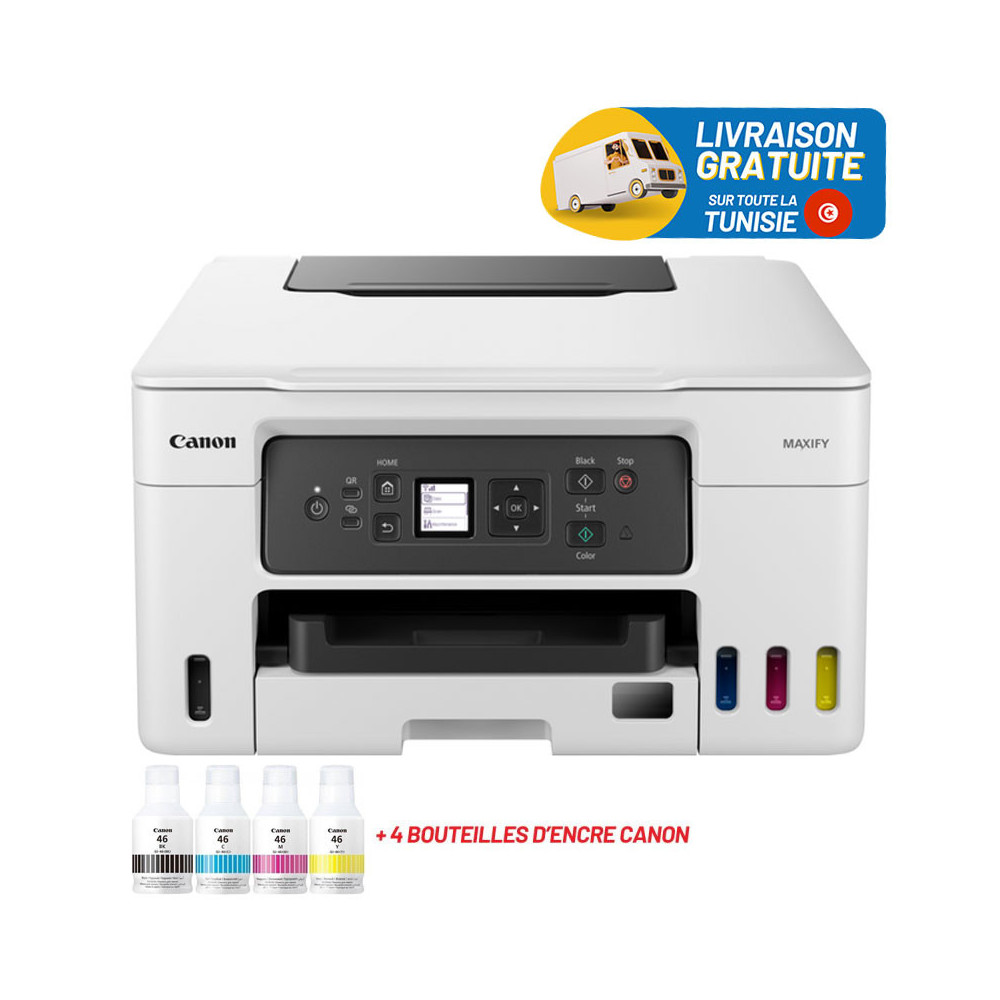 Imprimante Multifonction réservoir intégré CANON Maxify GX-3040 Couleur Wifi 3en1