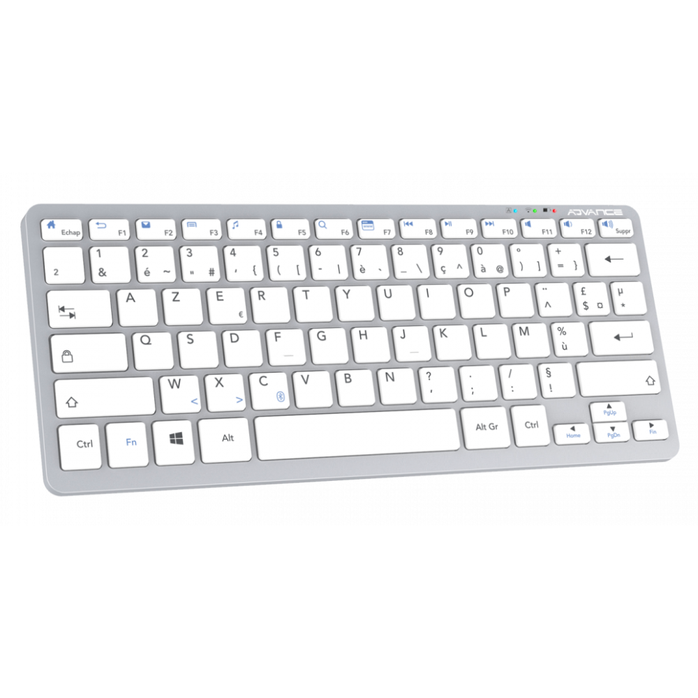 Clavier Sans Fil ADVANCE SMARTKEY PLUS BT230 / Gris