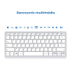 Clavier Sans Fil ADVANCE SMARTKEY PLUS BT230 / Gris