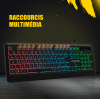 Clavier ADVANCE Gaming RGB Rainbow / Noir