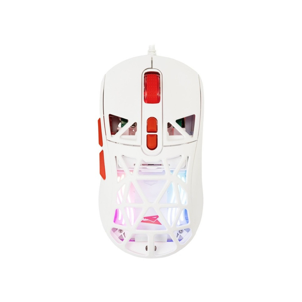 Souris Gamer Filaire BARACUDA SEAL BGM-092 / Blanc