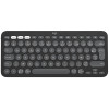 Clavier sans fil Logitech Wireless Pebble Keys 2 K380s / Easy-Switch/ Graphite