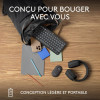 Clavier sans fil Logitech Wireless Pebble Keys 2 K380s / Easy-Switch/ Graphite