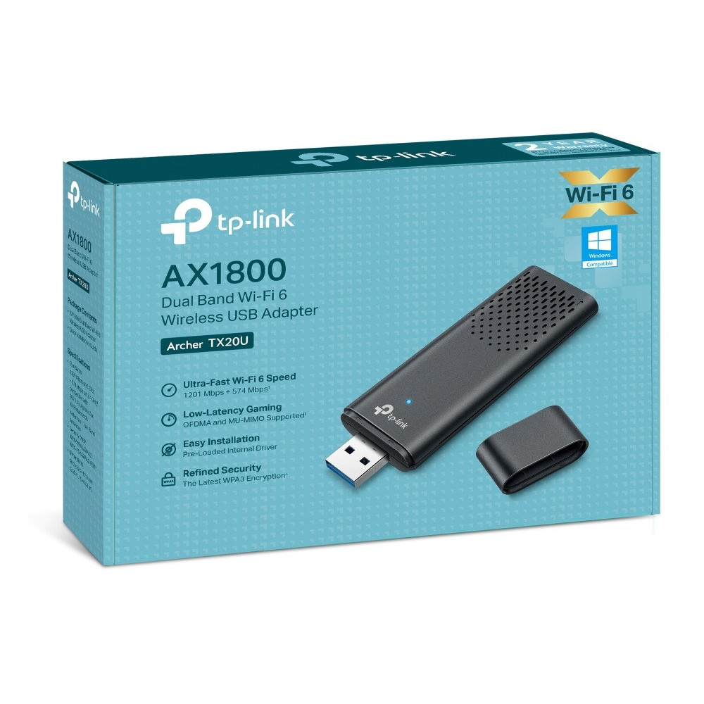 Clé wifi TP-LINK USB Wifi 6 AX1800