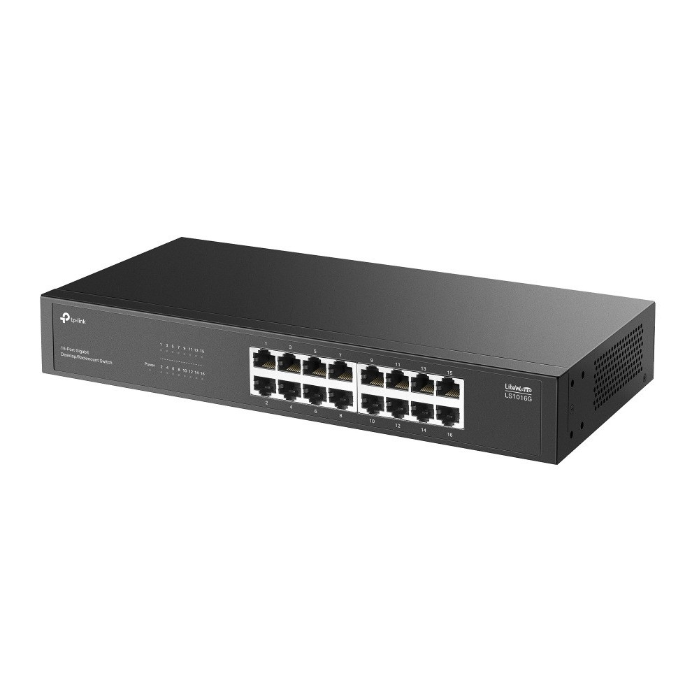 Switch TP Link 16 Ports Rackable Giga