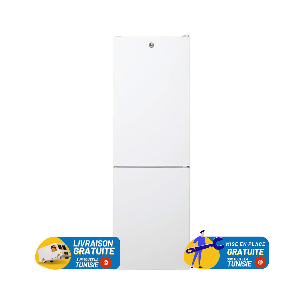 Réfrigérateur Combiné Hoover NoFrost Combiné 341 Litres / Blanc