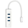 Adaptateur réseau TP-LINK USB Type C vers Gigabit avec Hub USB3.0 de 3 ports