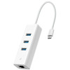 Adaptateur réseau TP-LINK USB Type C vers Gigabit avec Hub USB3.0 de 3 ports