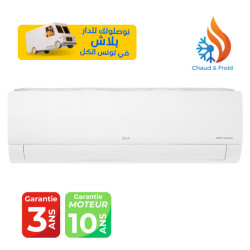 Climatiseur LG 24000 BTU INVERTER DualCool E Look / Chaud/Froid