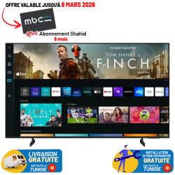 TV SAMSUNG 65" CRYSTAL ULTRA HD 4k SMART TV / U8000F + 6 Mois Abonnement SHAHID OFFERT