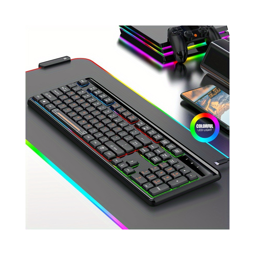 Clavier Gaming JEDEL K31 / AZERTY / Noir
