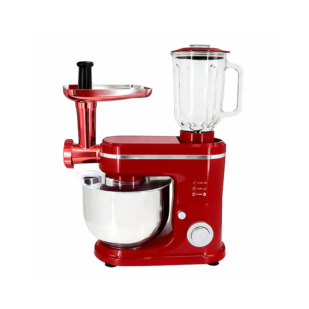 ROBOT PÉTRIN MULTIFONCTIONS HOFFMANS 1600W / Rouge