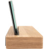 Réveil et station météo THOMSON avec socle en bois CT600