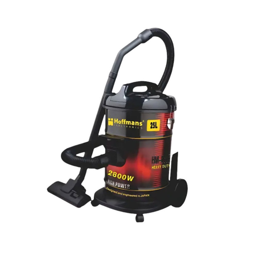 Aspirateur HOFFMANS 25 Litres / 2800W / Noir / HM-8805