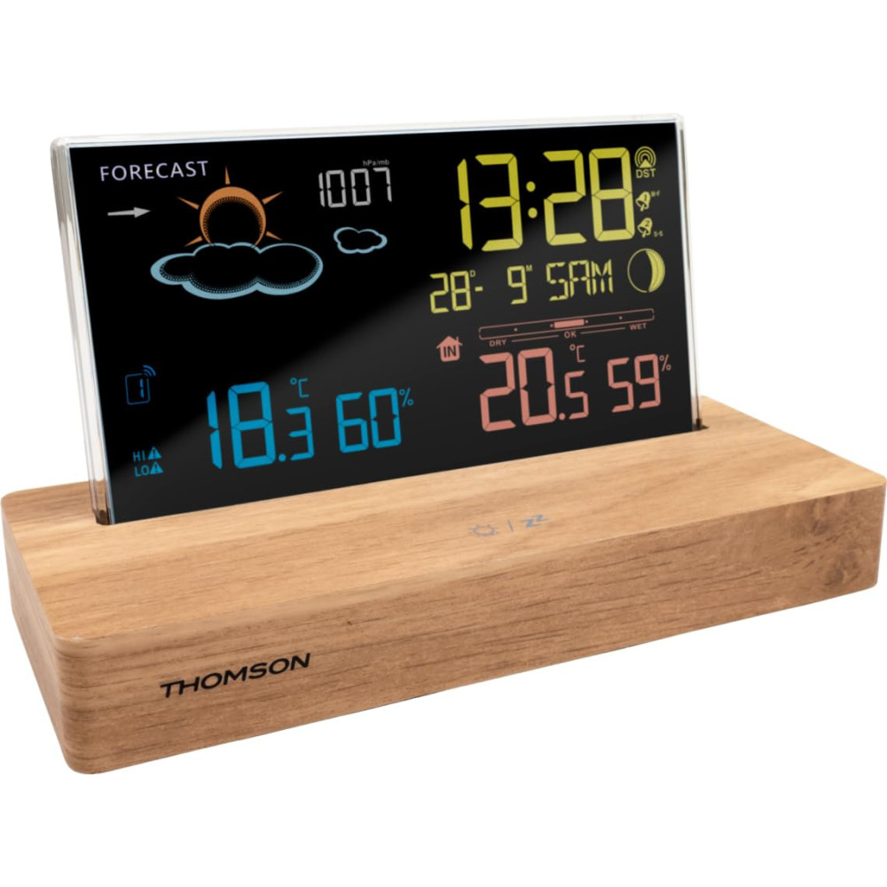 Réveil et station météo THOMSON CT610