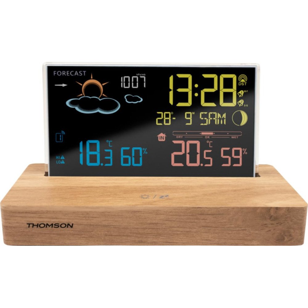 Réveil et station météo THOMSON CT610