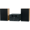 Micro-chaîne Bluetooth THOMSON Radio FM/CD/MP3/USB / Bois/Noir