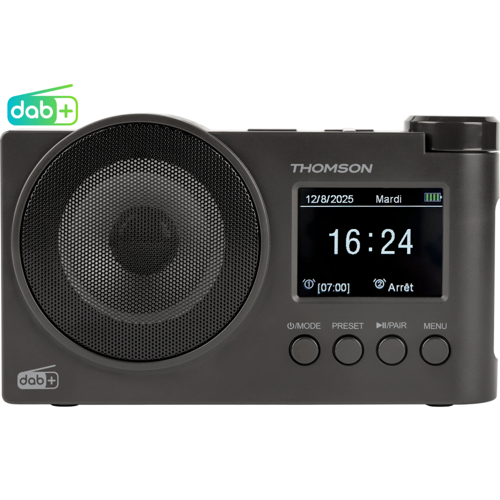 Radio DAB+ Bluetooth - RT400DABBTBK THOMSON / Noir