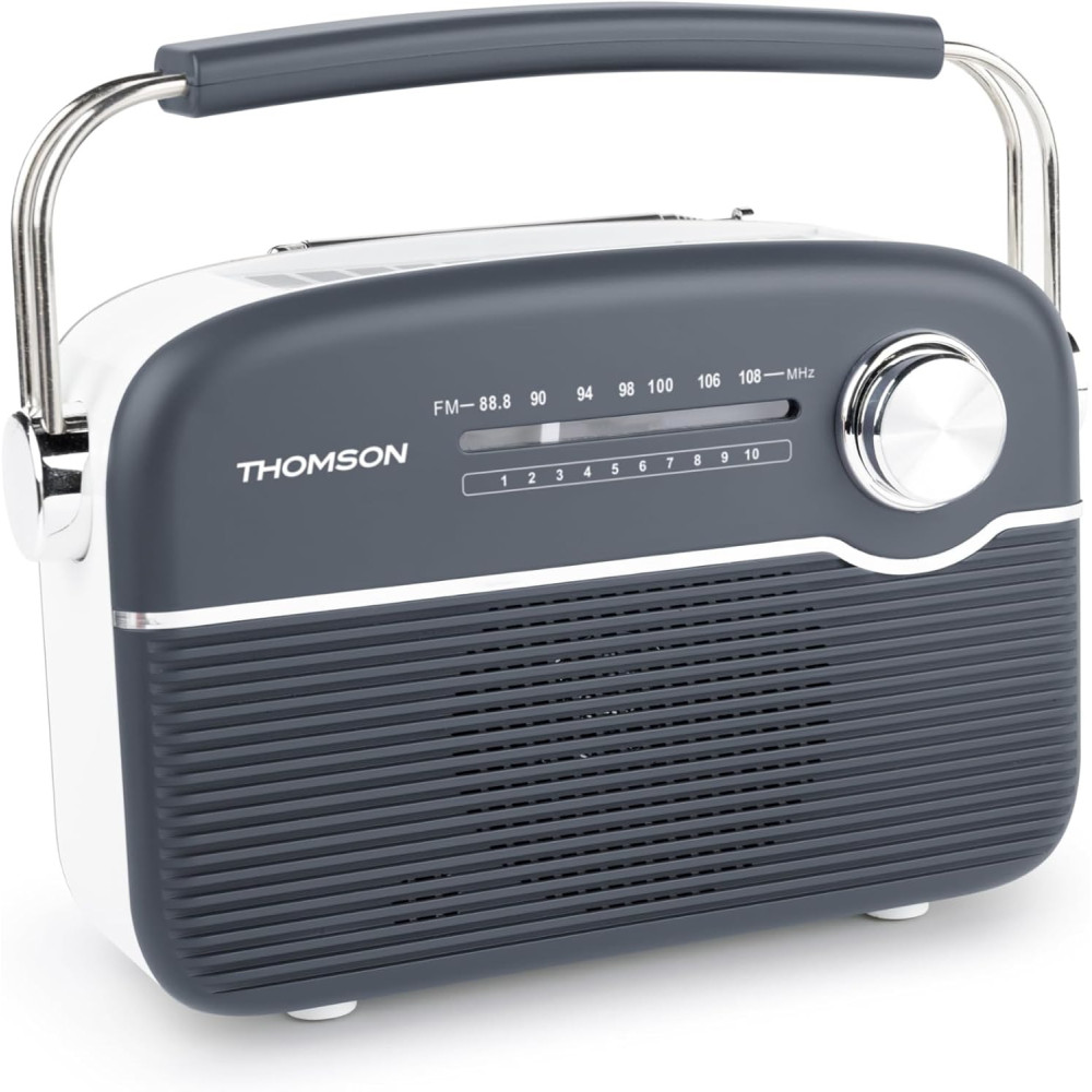 Radio Bluetooth à recharge solaire - RTS450BTG THOMSON