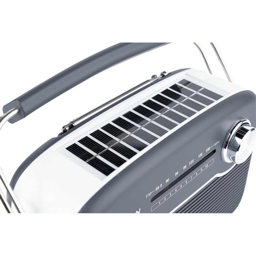 Radio Bluetooth à recharge solaire - RTS450BTG THOMSON