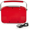 Radio Bluetooth à recharge solaire - RTS450BTR THOMSON / Rouge