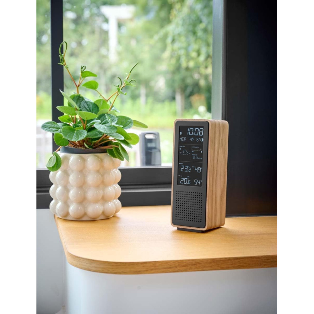 Enceinte & Station météo WS102TBK THOMSON