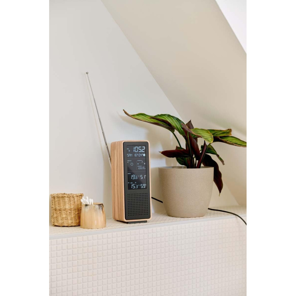 Enceinte & Station météo WS102TBK THOMSON