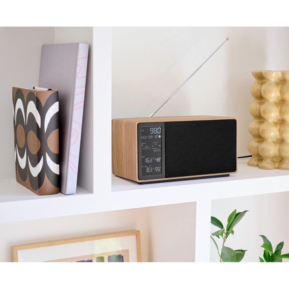 Enceinte/Radio & Station météo WS202TBK THOMSON