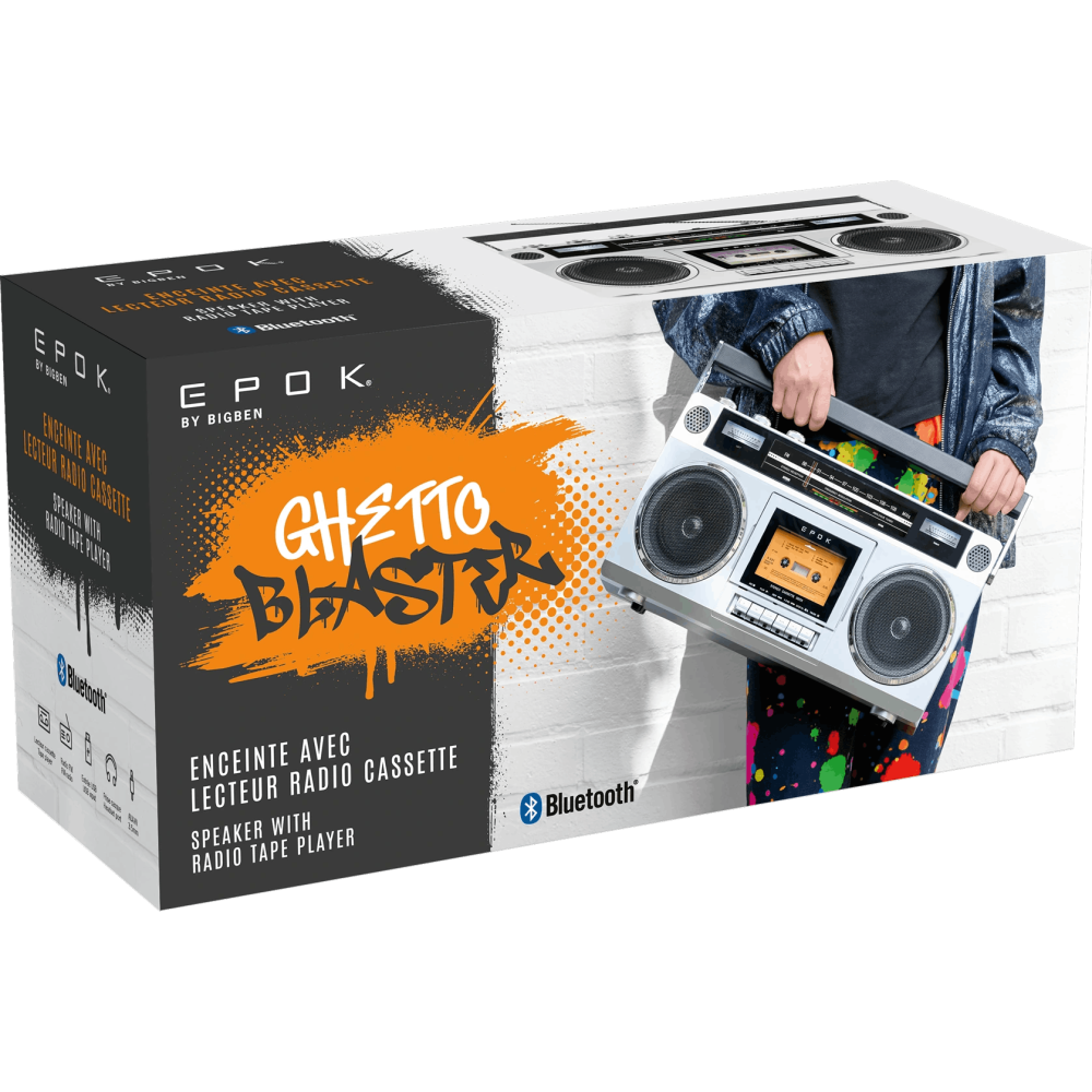 Lecteur Radio Cassette Ghetto Blaster - BTBLASTER EPOK BIGBEN