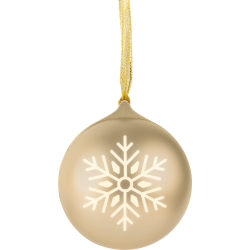 Boule de Noël lumineuse avec enceinte - XMASBALLGOLD EPOK BIGBEN / Gold