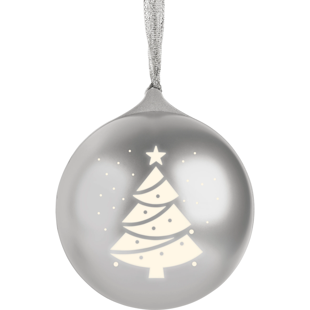 Boule de Noël lumineuseavec enceinte - XMASBALLSILV EPOK BIGBEN / Silver