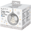 Boule de Noël lumineuseavec enceinte - XMASBALLSILV EPOK BIGBEN / Silver