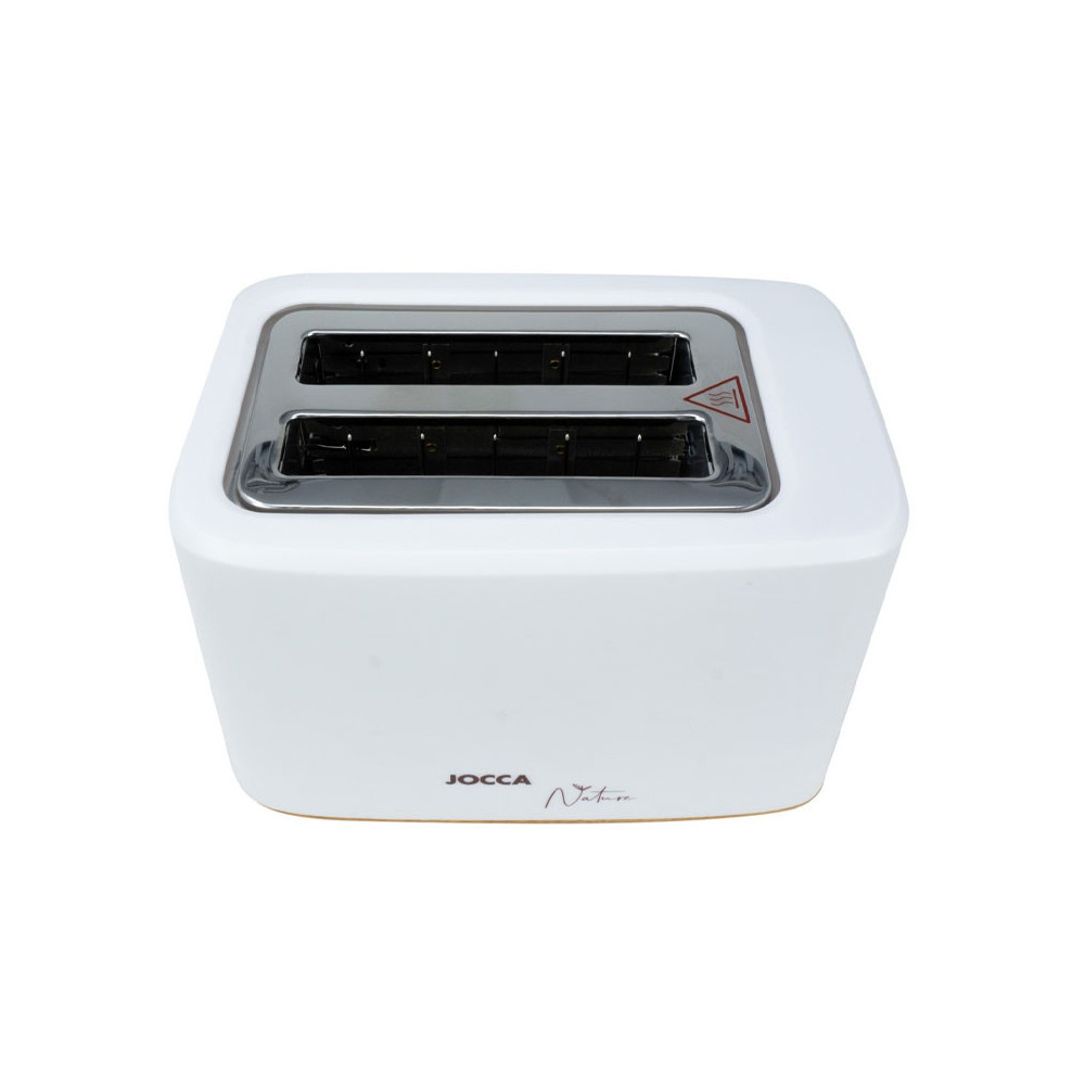 Grille Pain JOCCA Nature Bambou 700W / Blanc