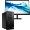 Pc de bureau HP ProDesk 4 Tower G1i / Ultra 5 225 / 32 Go DDR5 / 512 Go Avec écran 21.5" Full HD