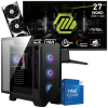 Setup Gamer Special Pc de Bureau Gaming / i7-14700KF / RTX 5070 12G / 32 Go Avec Écran Gaming MSI MAG 275QF 27" WQHD IPS / 180 Hz