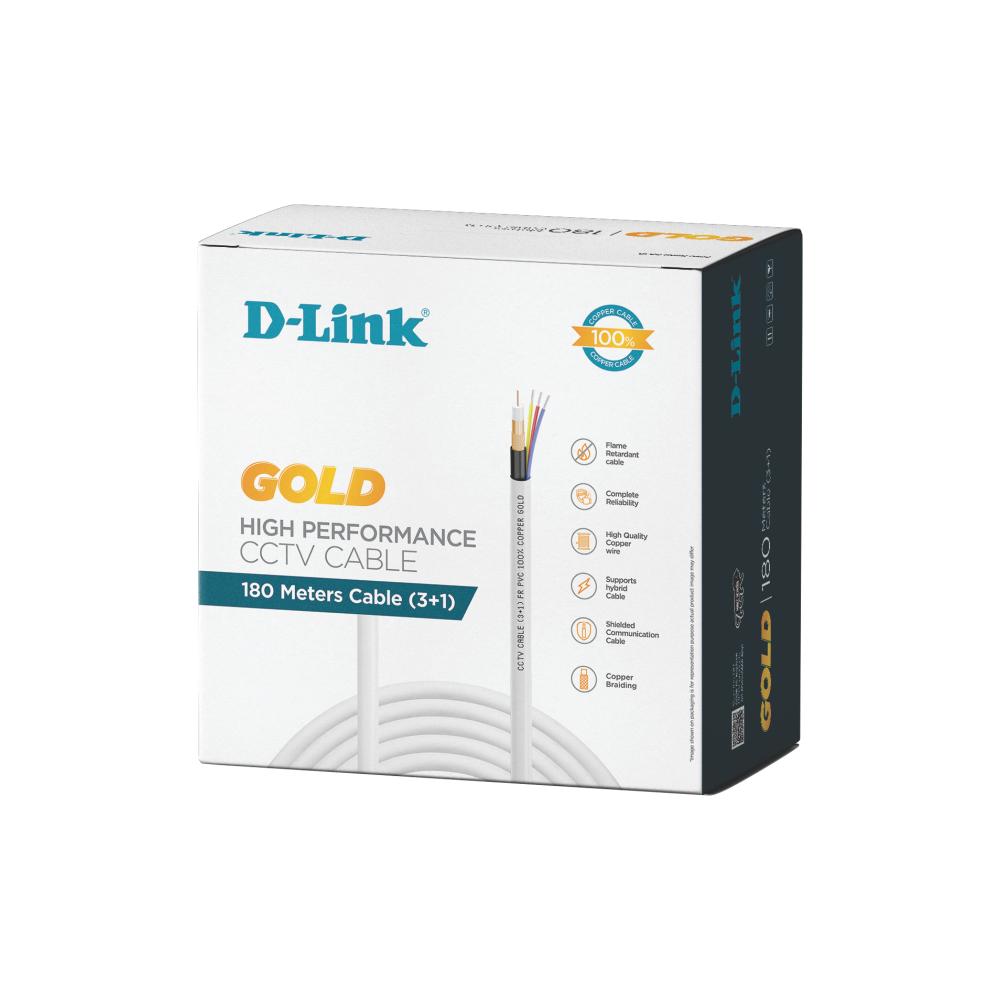Câble D-LINK CCTV Coaxial