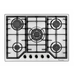 Plaque de cuisson CONDOR encastrable 5 Feux / INOX