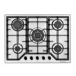 Plaque de cuisson CONDOR encastrable 5 Feux / INOX