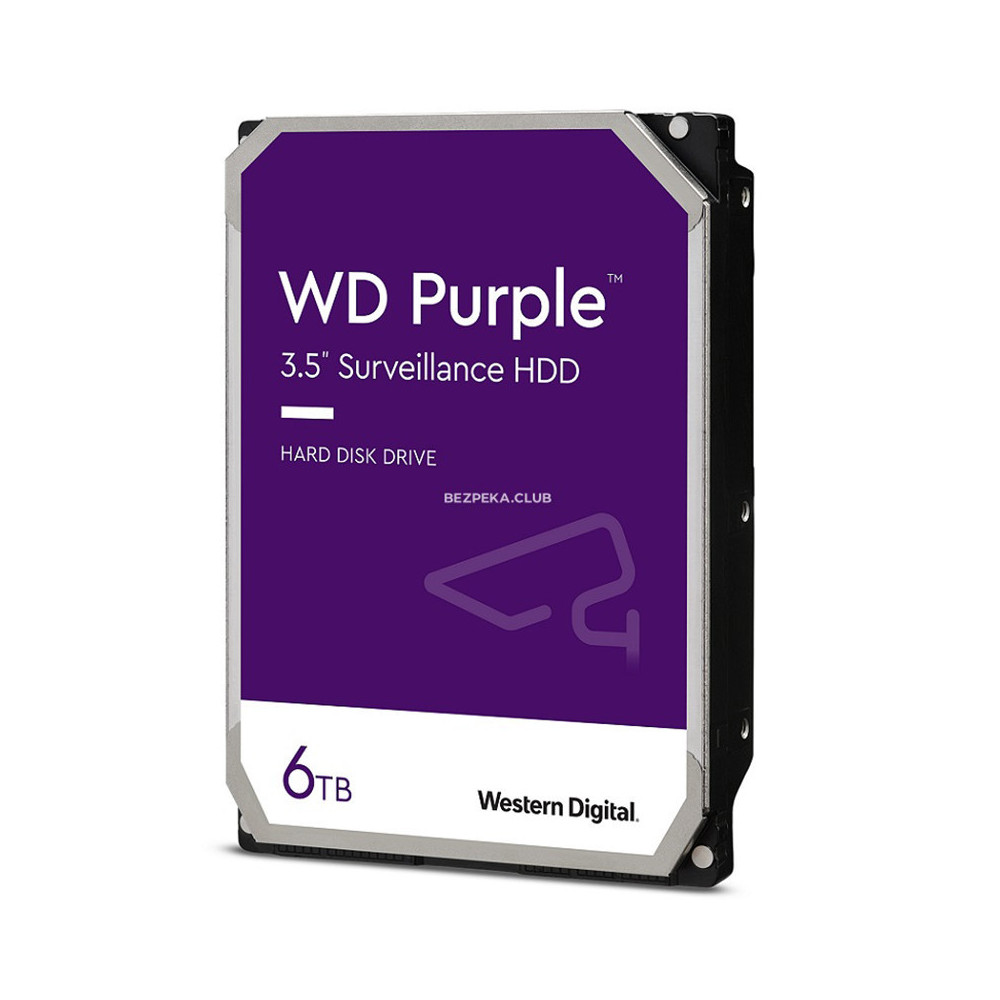 Disque Dur Interne De Surveillance 3.5" Western Digital / 6 To