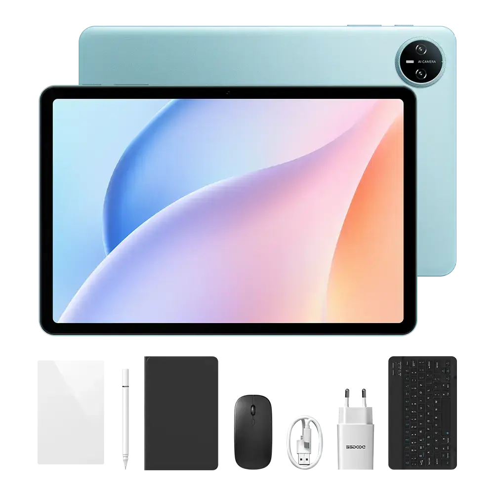 Tablette DOOGEE A9 Pro 10.1" 4G 128Go WIFI / Bleu + COVER/CLAVIER/SOURIS/FILM/STYLET