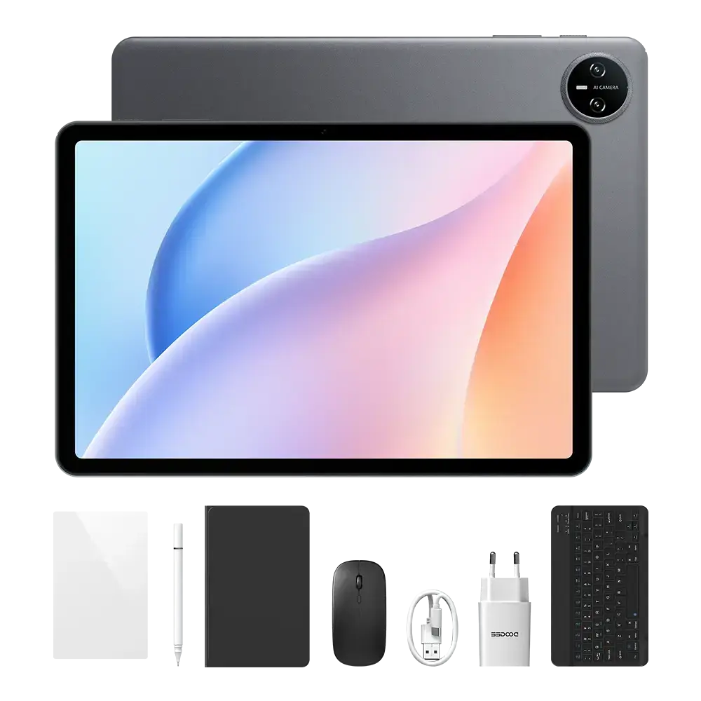 Tablette DOOGEE A9 Pro 10.1" 4G 128Go WIFI / Gris + COVER/CLAVIER/SOURIS/FILM/STYLET
