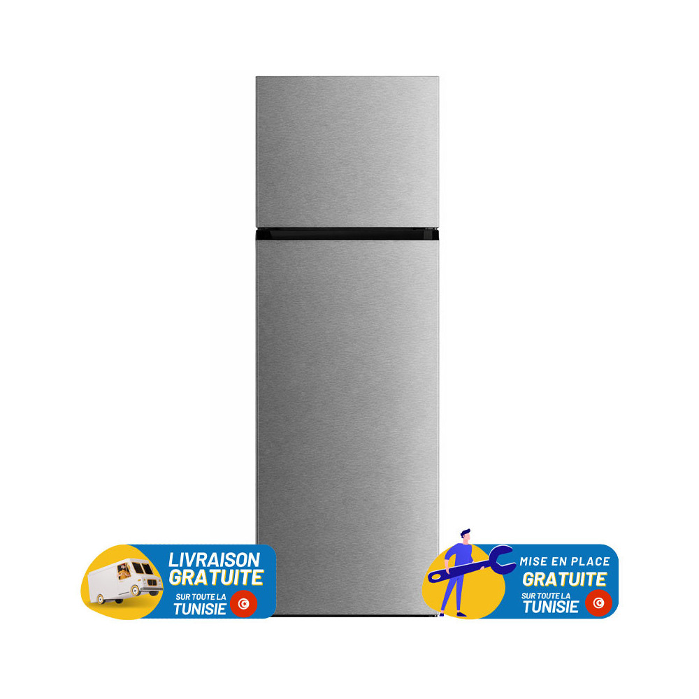 REFRIGERATEUR HYUNDAI NO FROST INVERTER 338 Litres / INOX
