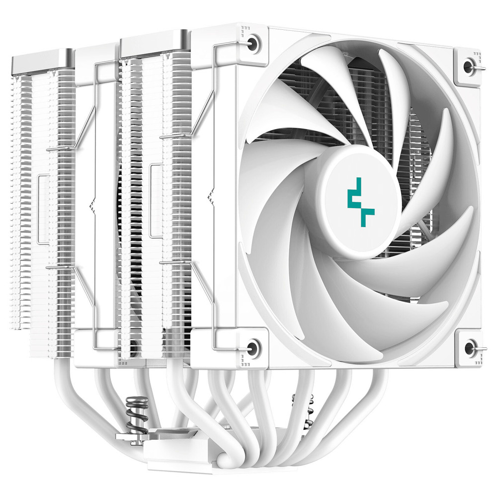 Refroidisseur d'air pour processeur DeepCool AK620 ZERO DARK / LGA 1700 / AM5 / Blanc