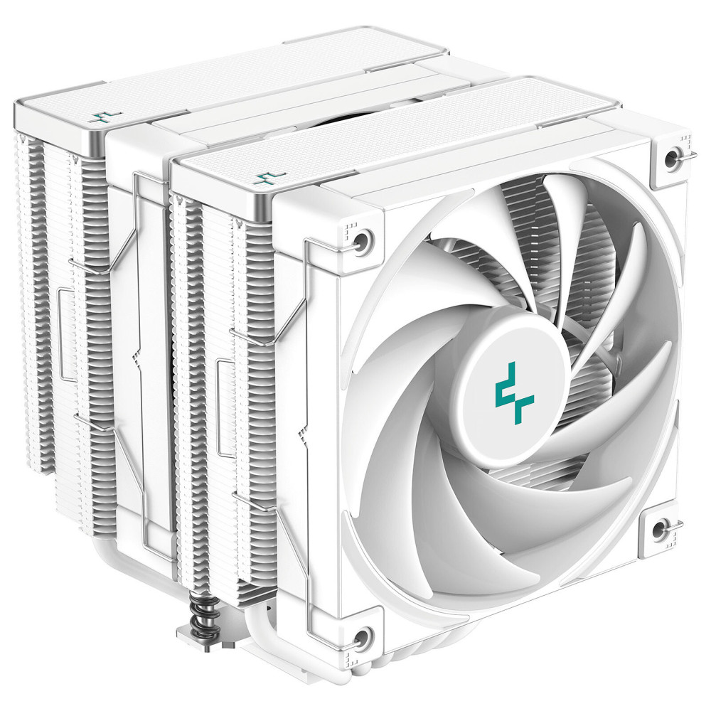 Refroidisseur d'air pour processeur DeepCool AK620 ZERO DARK / LGA 1700 / AM5 / Blanc