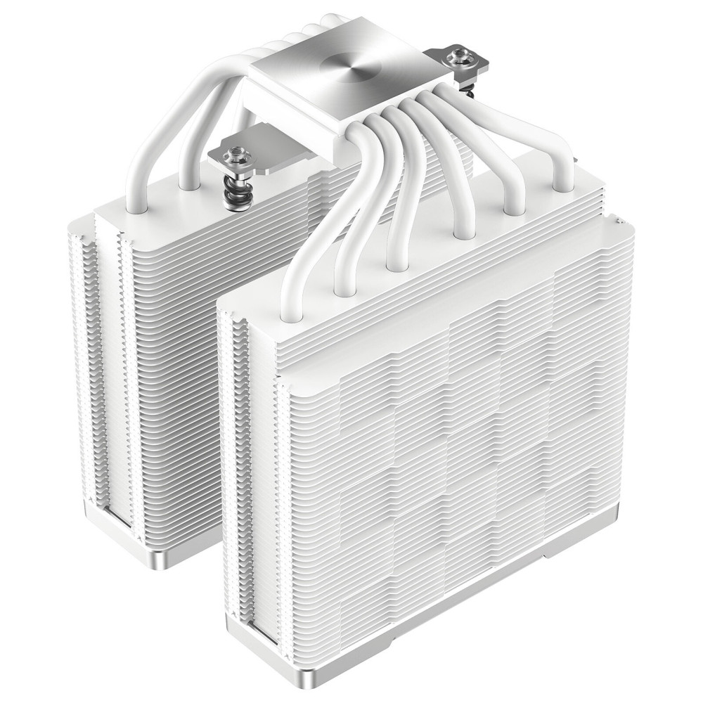 Refroidisseur d'air pour processeur DeepCool AK620 ZERO DARK / LGA 1700 / AM5 / Blanc