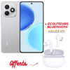 SMARTPHONE HONOR X8D 4G / 16Go / 256G / Gris + Écouteurs Bluetooth Honor X7I Offerts